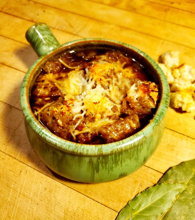 Image of French Onion Soup with Beef Bone Broth
