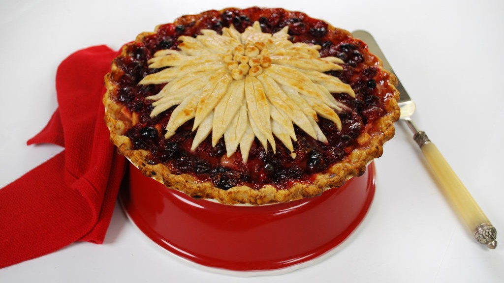 Image of Apple Cranberry Pie