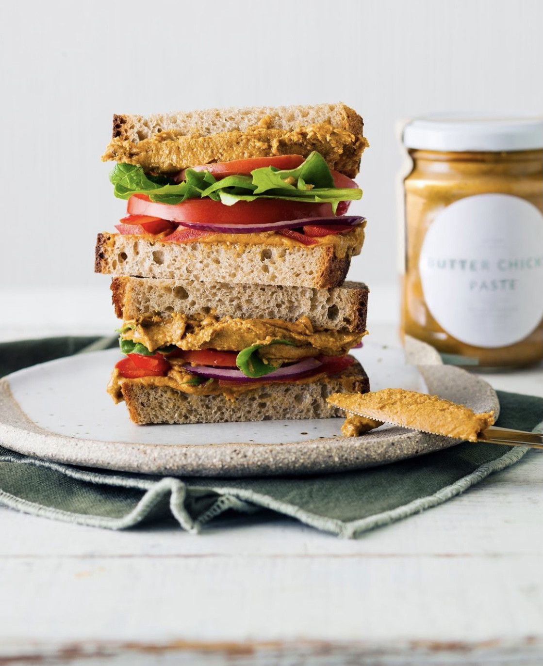 Butter Chicky Sandwich