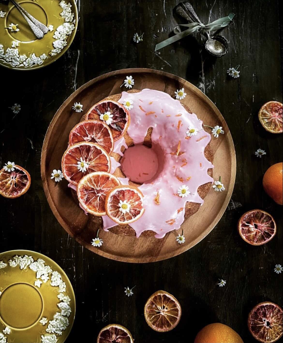 Double Orange Yoghurt Cake
