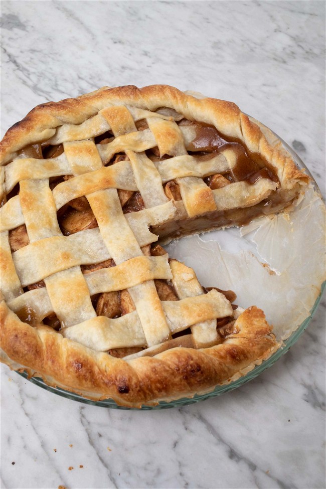 Image of Apple Pie mit gekauftem Kuchenteig