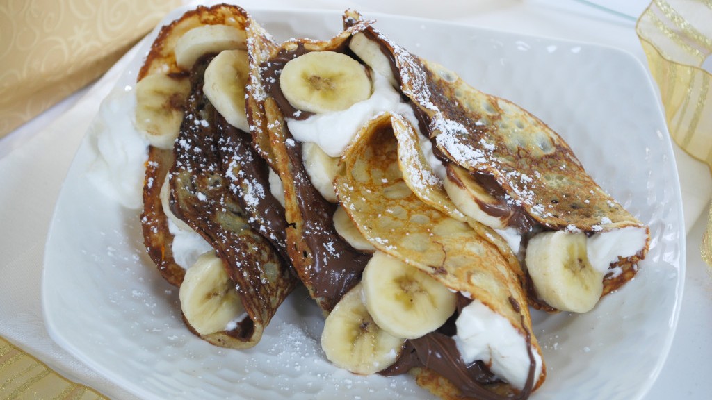 Image of Banana Nutella Crepes