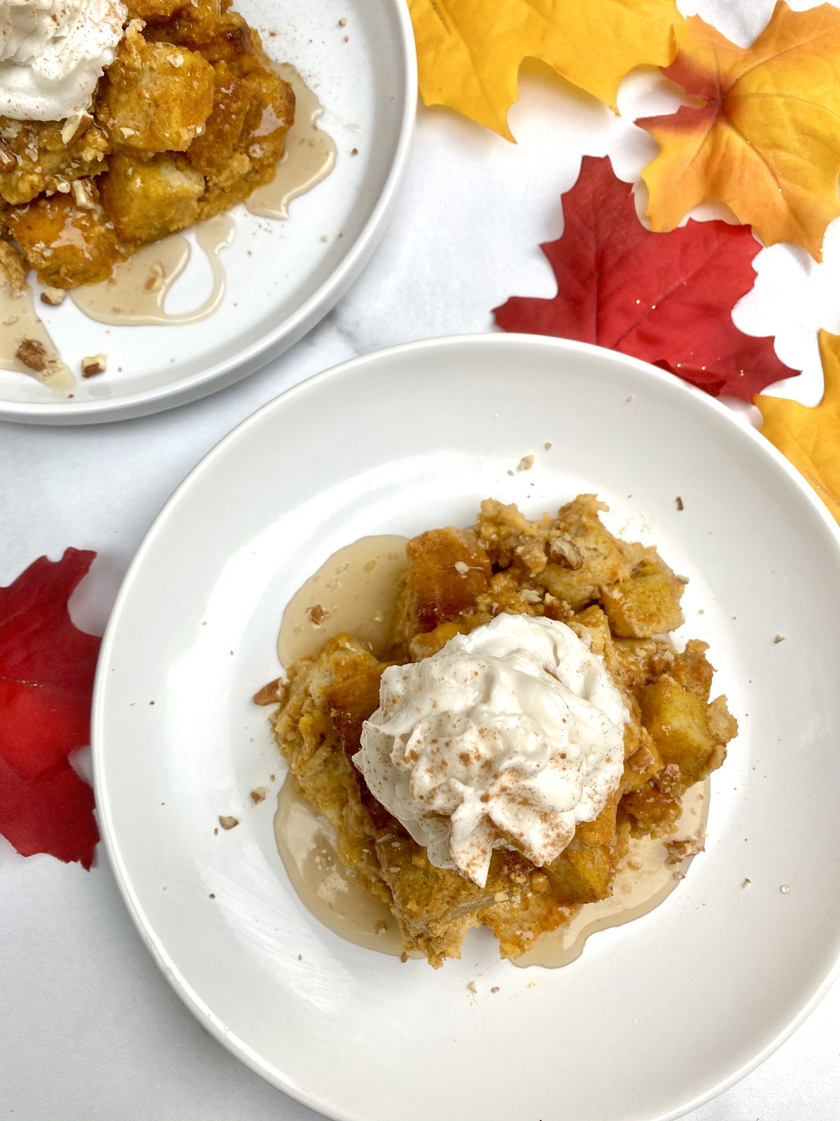 Pumpkin Bread Pudding