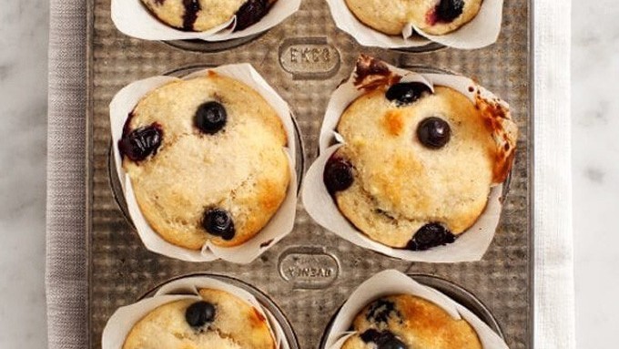 Image of Blueberry Banana Muffins