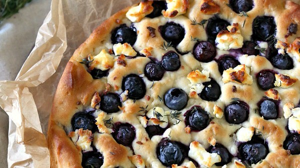 Image of Blueberry Goat Cheese Focaccia