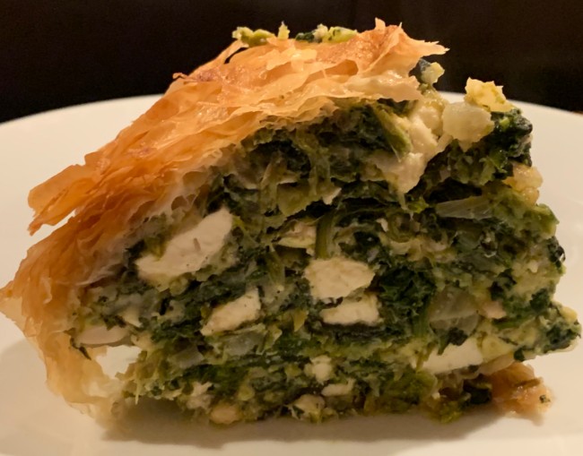 Image of Spinach in Puff Pastry