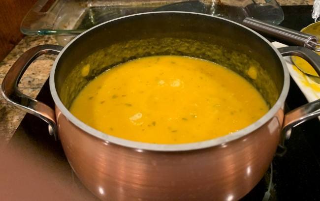 Image of Blue Hubbard Squash Soup