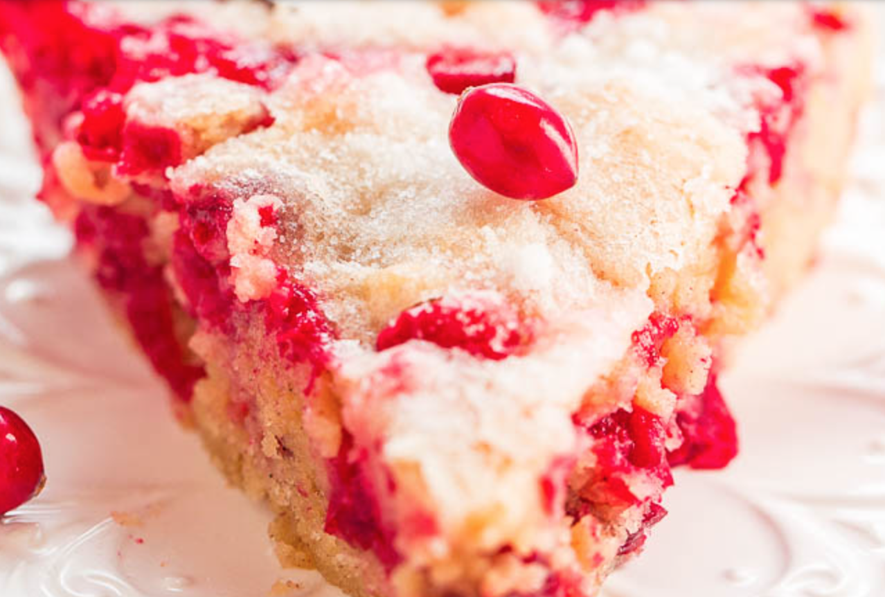 Image of Crustless Cranberry Pie
