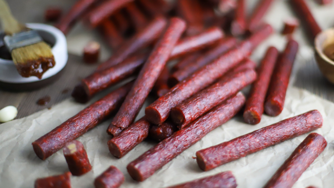 Image of Venison Snack Sticks with Cheddar Cheese