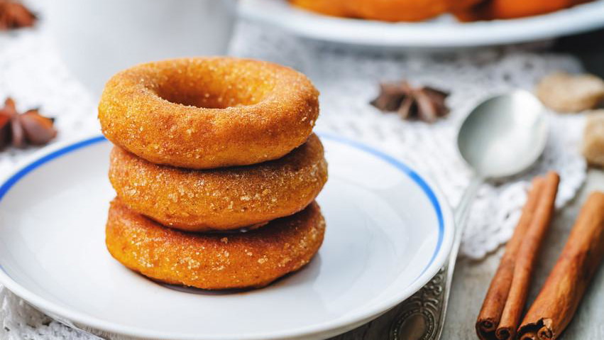 Image of Pumpkin Spice Donuts