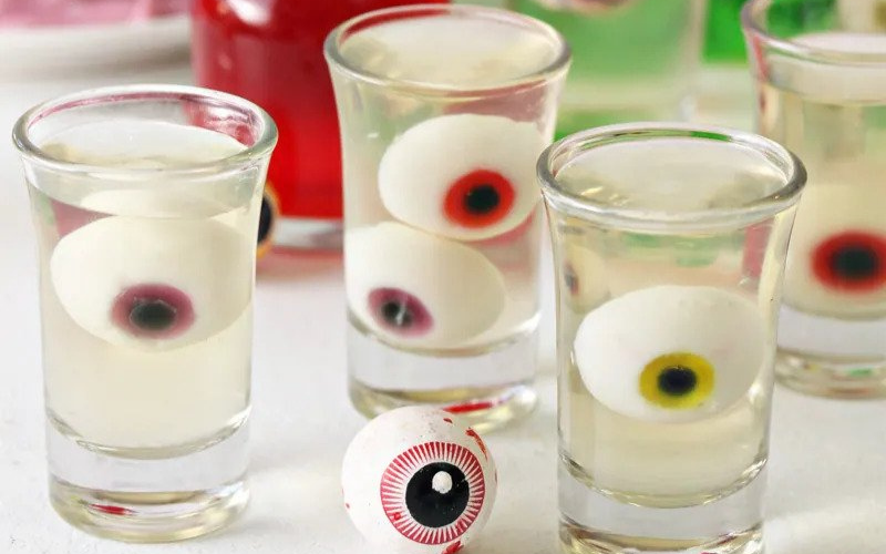 Floating Eyeball Jello Shots