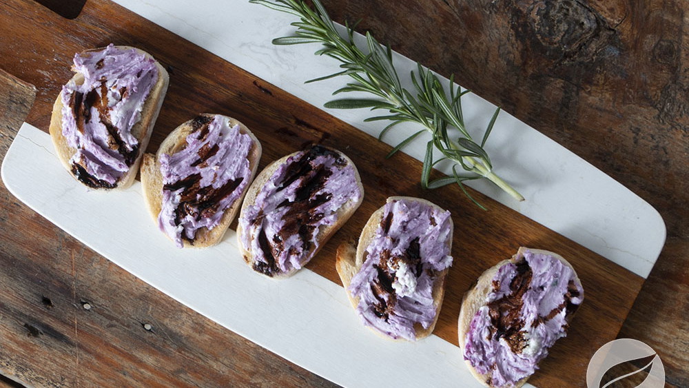 Image of Blueberry Goat Cheese Crostini