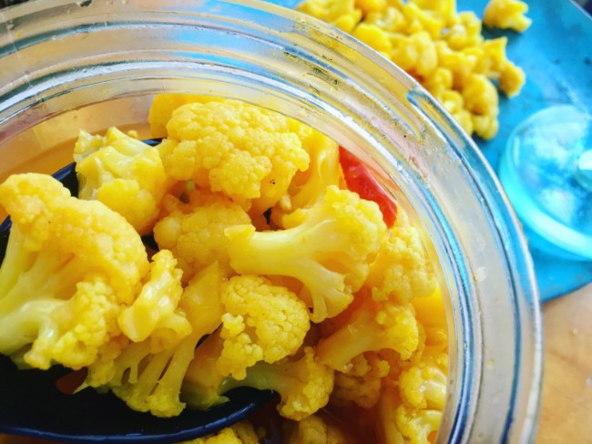 Image of Recipe: Lacto-Fermented Curry Cauliflower