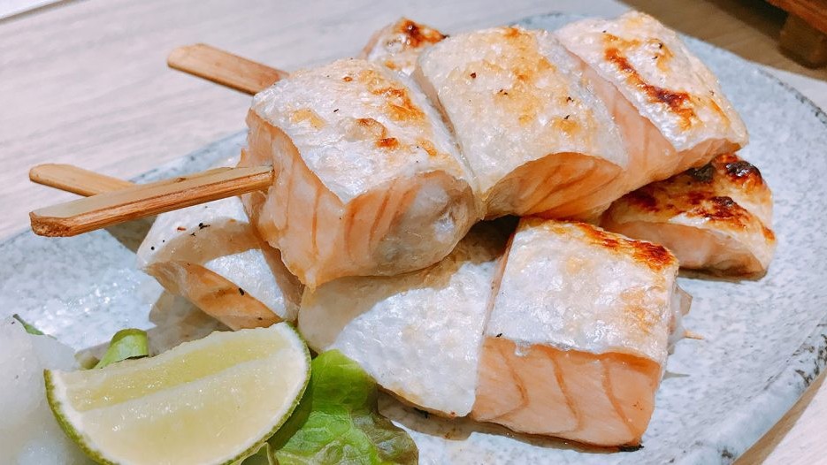 Image of Salmon Belly Skewers