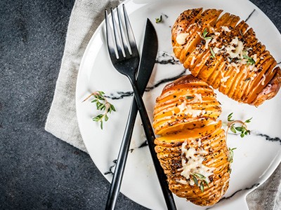 Image of Hasselback Potatoes