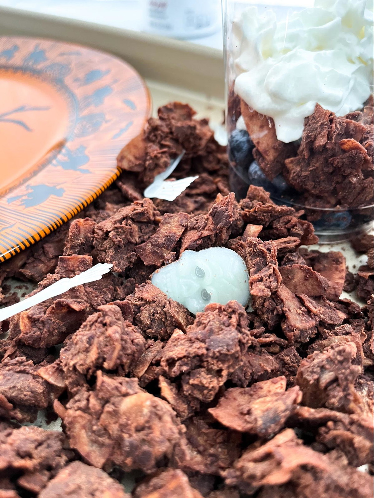 Halloween Toasted Coconut Graveyard Dirt