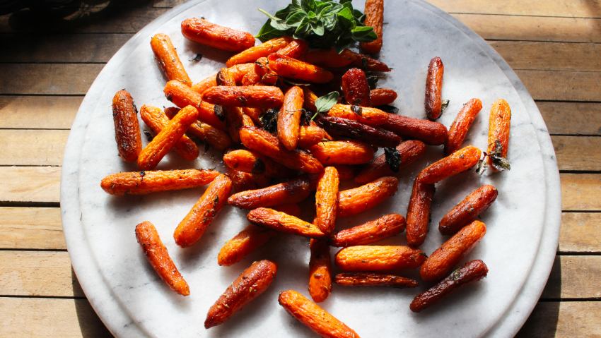 Image of Date Syrup Glazed Carrots