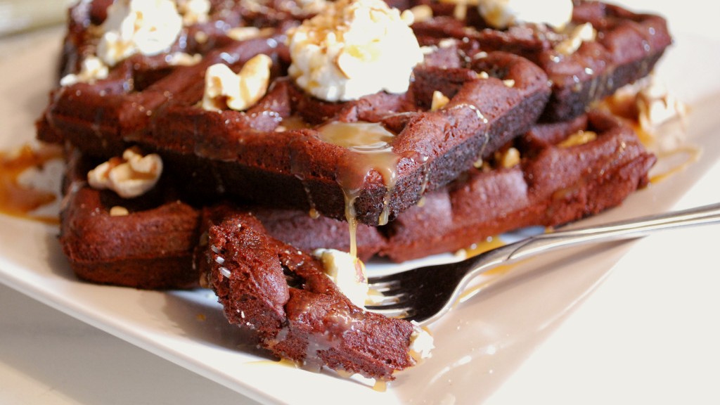 Image of Chocolate Cake Waffles