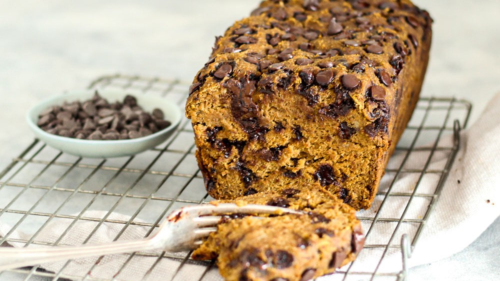 Image of Chocolate Chip Pumpkin Banana Loaf