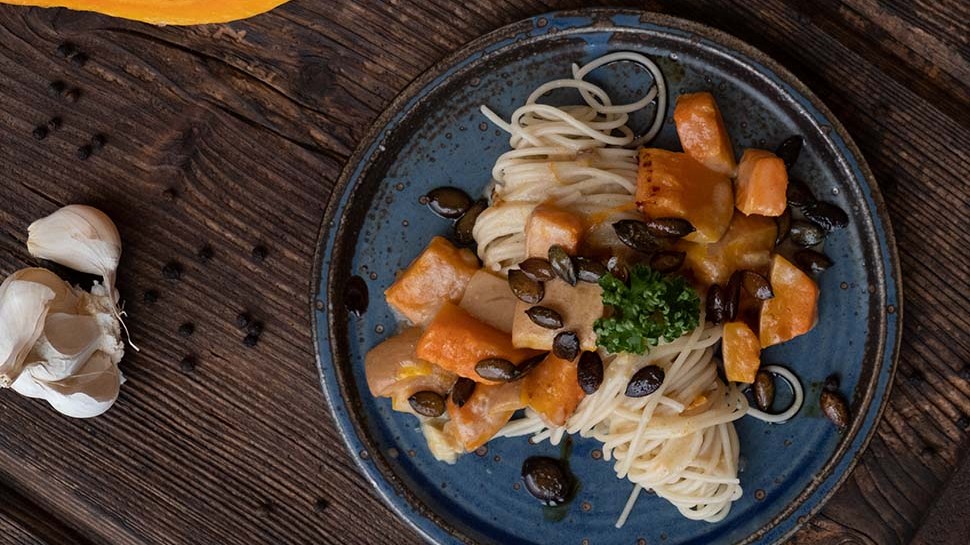Image of Kürbis-Spaghetti