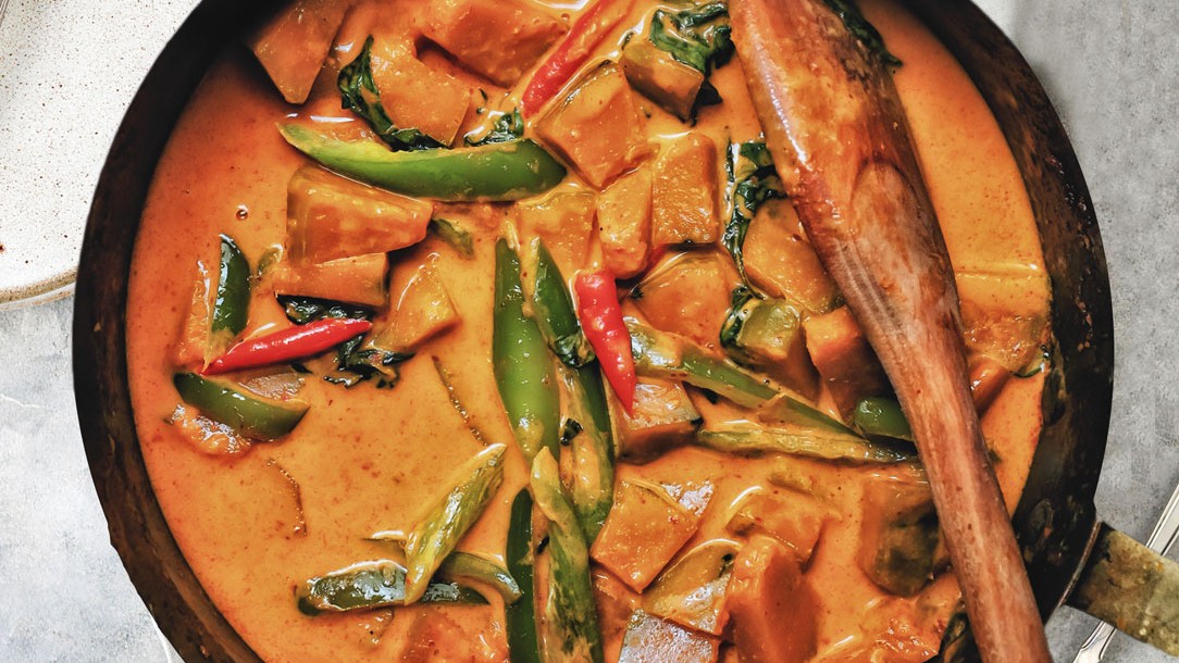 Image of Vegetarian Red Thai Noodle Stew