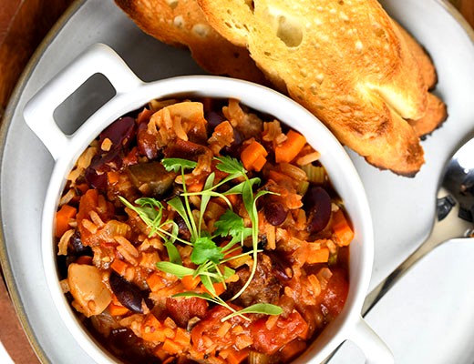 Image of Red Beans and Rice Soup
