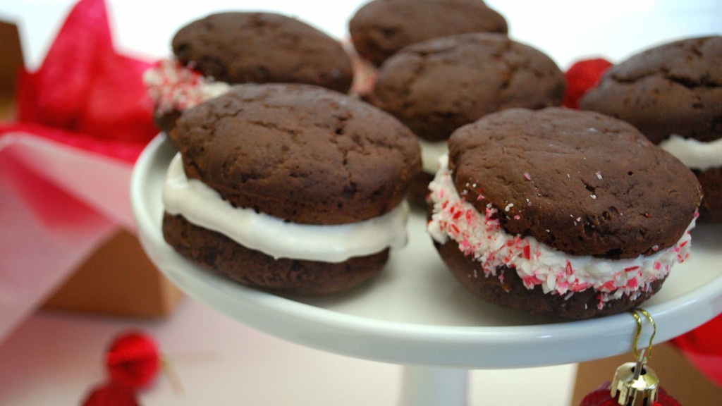 Image of Chocolate Peppermint Whoopie Pies