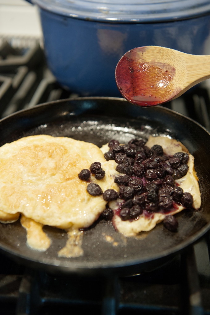 Blueberry Croissant French Toast