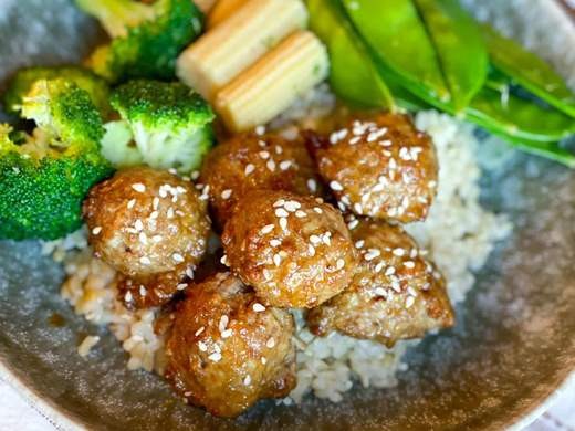 Image of Orange Chicken Meatballs