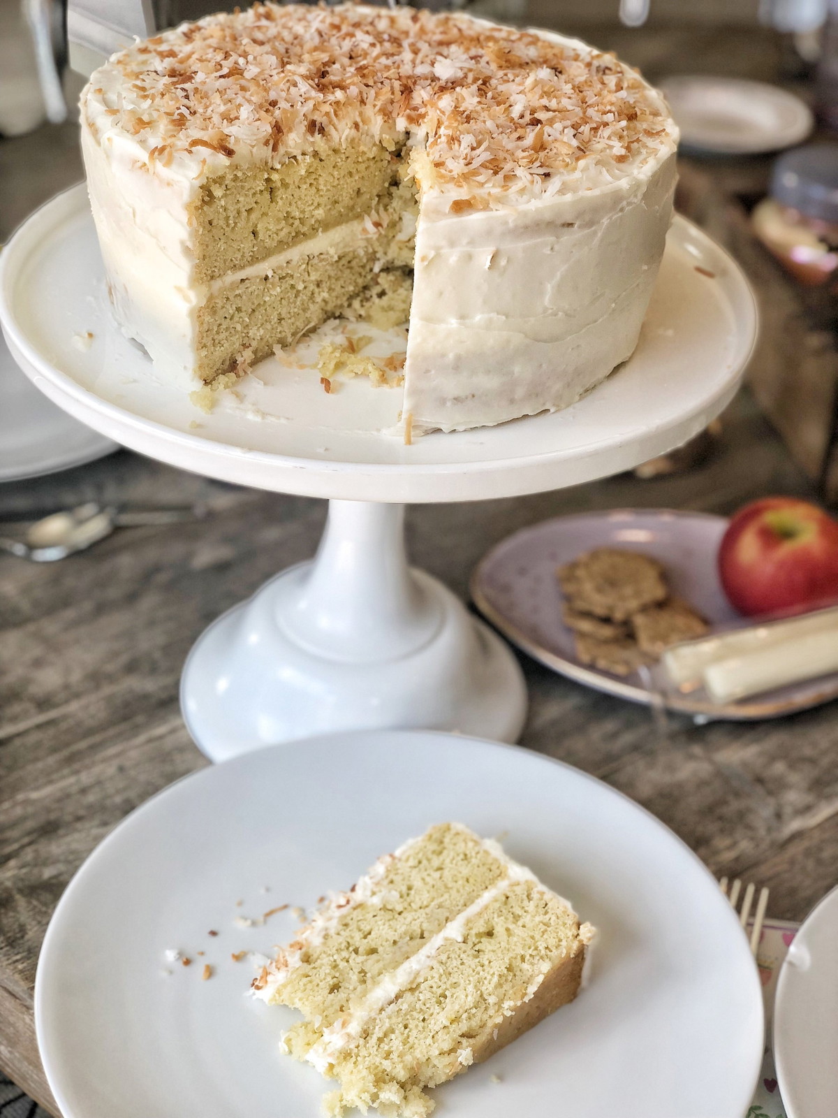 Coconut Kamut Cake
