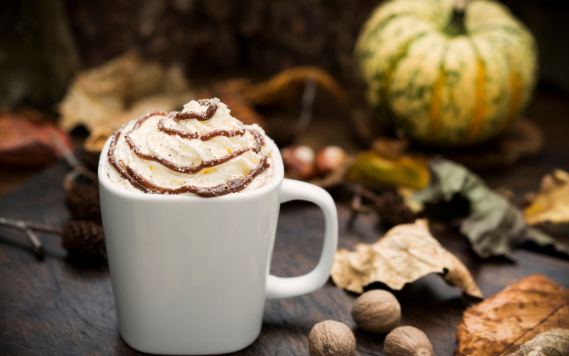 Boozy Pumpkin Pie Hot Chocolate