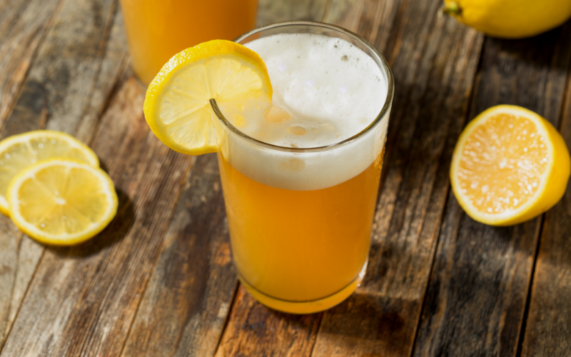Pumpkin Apple Shandy