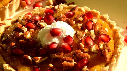 Image of Persimmon Pumpkin Tart