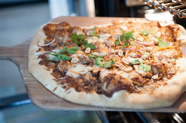 Image of Fabulous Thai Chicken Pizza