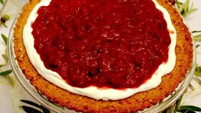 Image of Cranberry Orange Mascarpone Tart