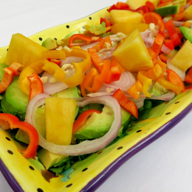 Image of tangy haitian salad