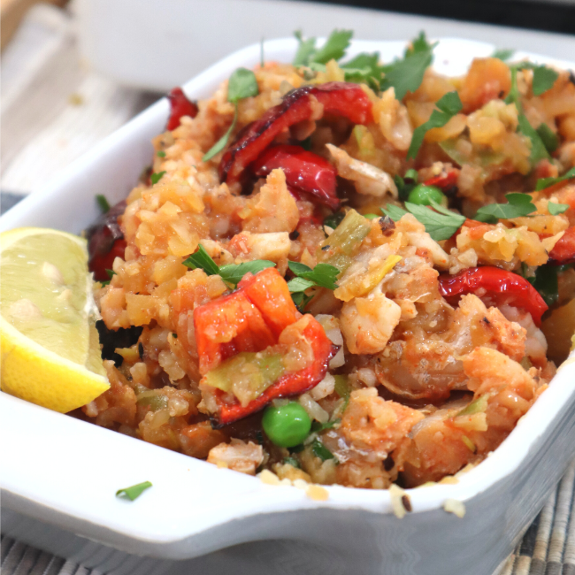Image of 1 Rice 4 Ways - Fish Paella