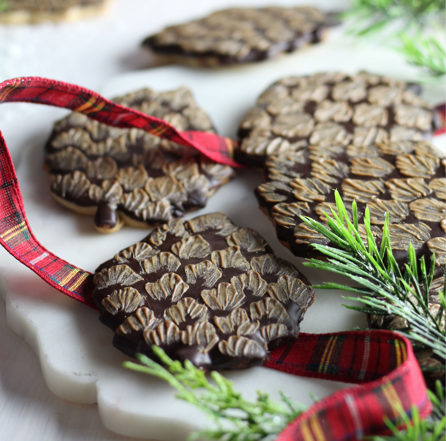 Image of Holiday Pine Cone Cookies
