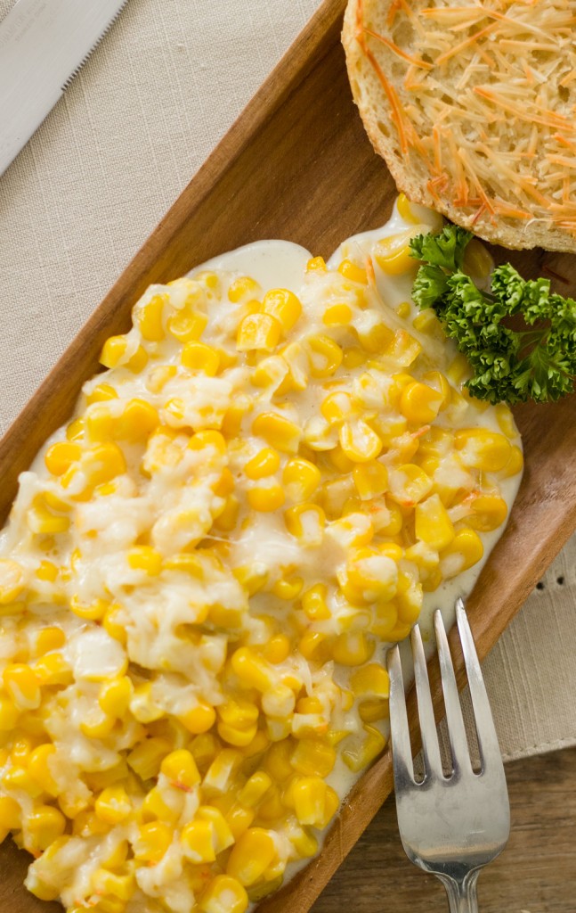 Image of Parmesan-Topped Creamed Corn