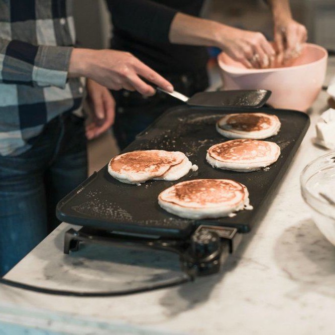 How to Make Pancakes on the Grill