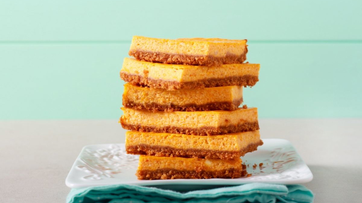 Image of Pumpkin Cheesecake Bars