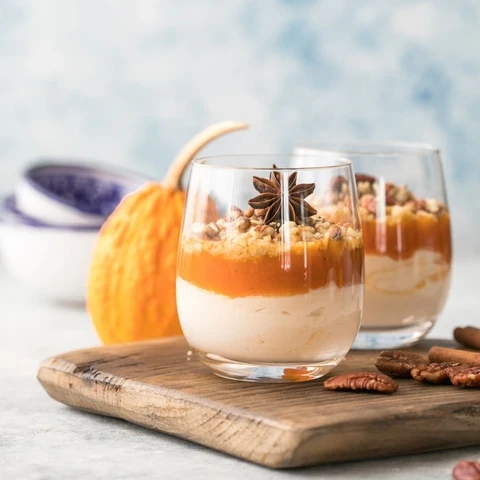 Image of Healthy Pumpkin Yogurt Parfait