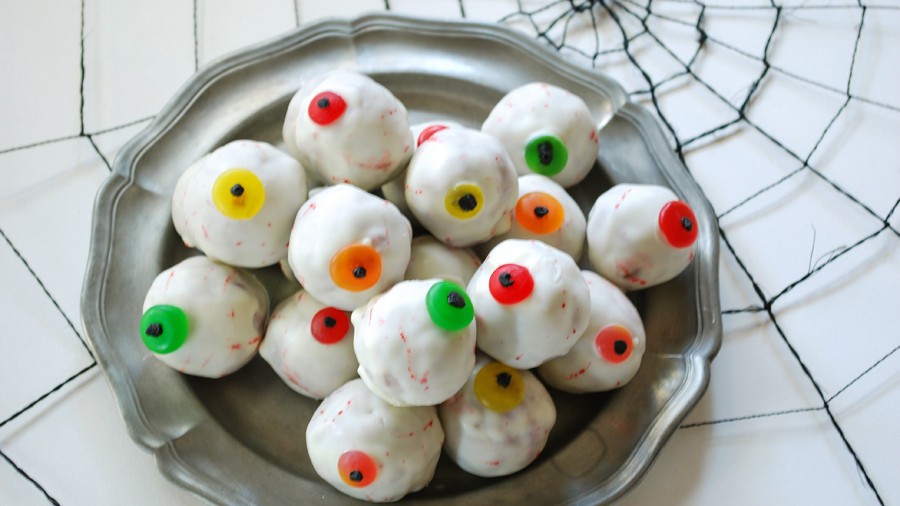 Image of Eyeball Cake or Cake Props
