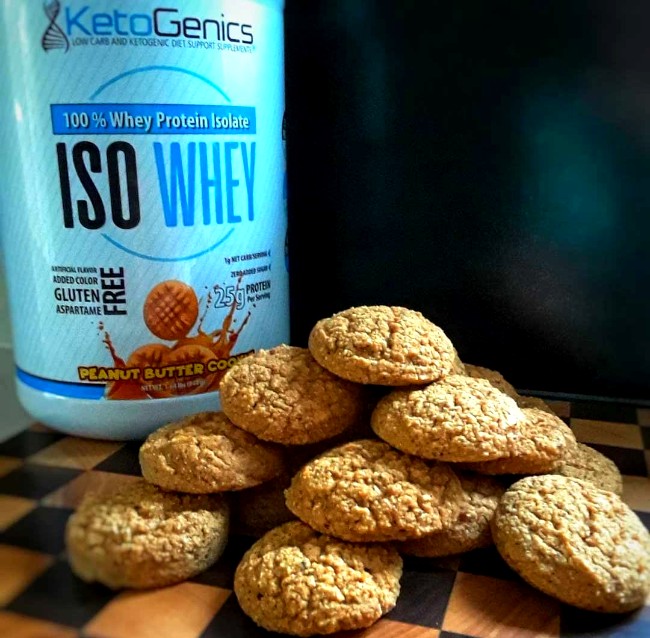Image of Soft & Chewy Peanut Butter Protein Cookies | Keto & Low Carb Friendly Recipe