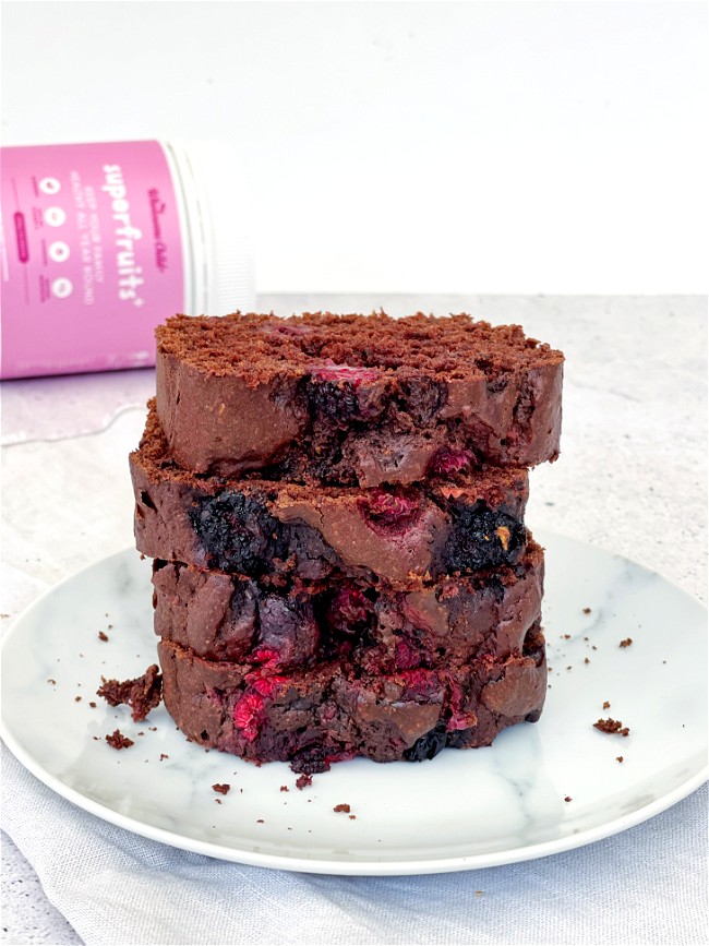 Image of Choc Berry Loaf