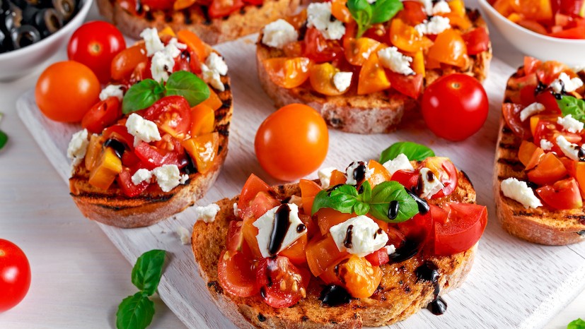 Image of Tasty Tomato Bruschetta