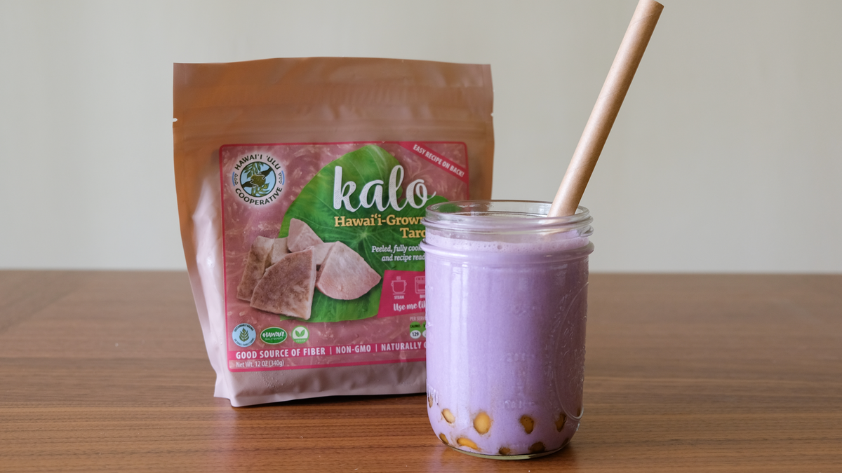 Boba Shop Taro Milk Tea