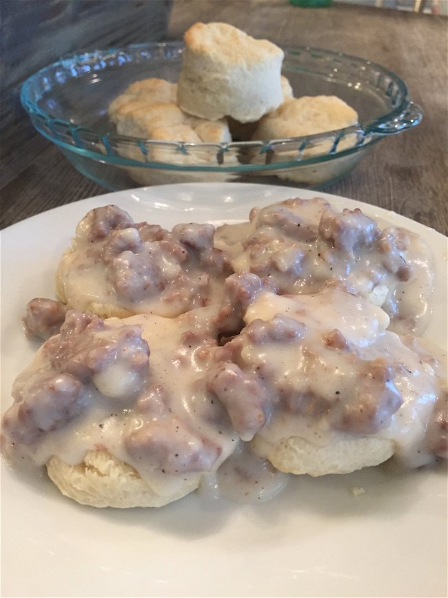 Image of Biscuits & Sausage Country Gravy