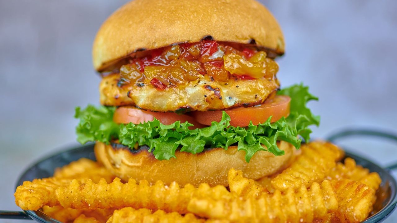 Image of Lemon Pepper Cobia Burger