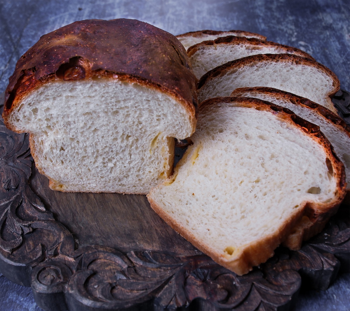 Gouda Tuscan Bread